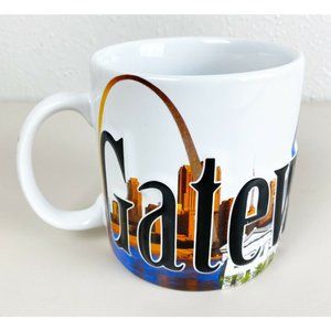 Americaware St. Louis Gateway Arch Memorial Jumbo 3D Embossed City Coffee Mug